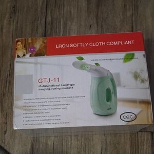 GTJ-11 Handheld Ironing Machine in Green Steamer Portable. Like NEW